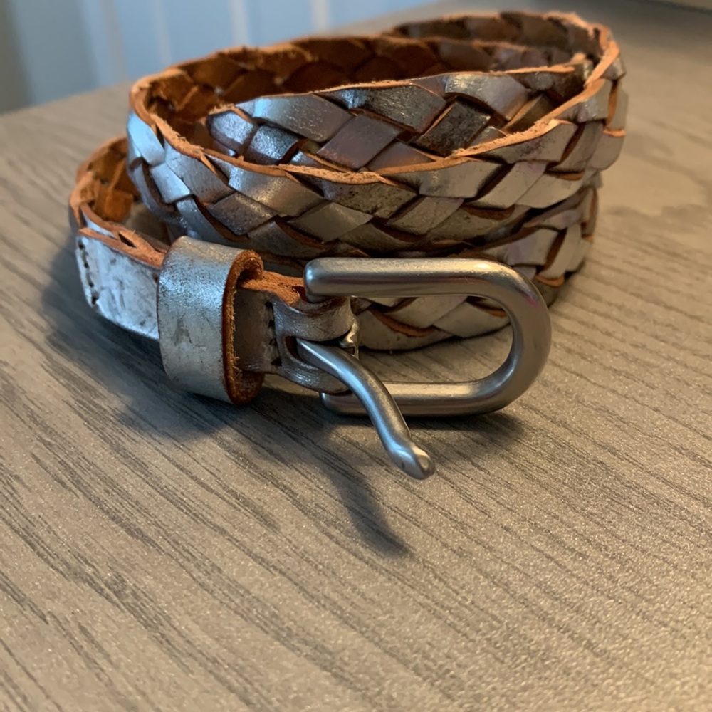 Silver belt